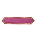 Lal Haveli Handmade Silk Table Runner for Housewarming Gift 60 X 16 inches