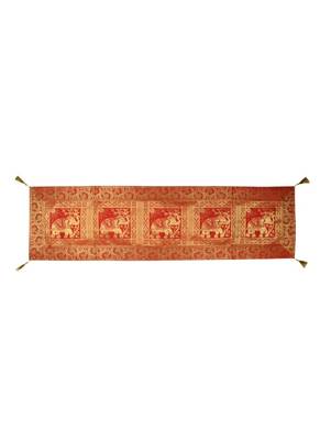 Lal Haveli Rectangle- Silk Table Runner- for Wedding/Party/D?cor 60 x 16 inch 1