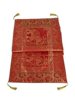Lal Haveli Rectangle- Silk Table Runner- for Wedding/Party/D?cor 60 x 16 inch 3