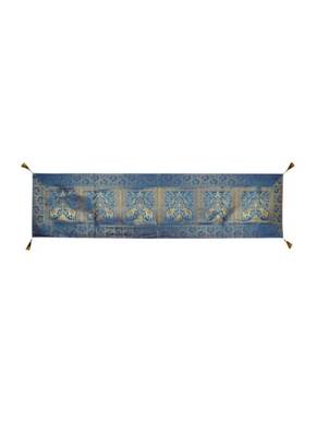 Lal Haveli Decorative Elephant & Peacock Design Rectangle Shape Silk Table Runner 72 x 16 inch 1