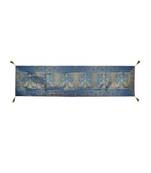 Lal Haveli Decorative Elephant & Peacock Design Rectangle Shape Silk Table Runner 72 x 16 inch