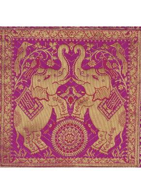 Lal Haveli Rajasthani Handmade Silk Table Runner for Room Decorative 60 X 16 Inches 2