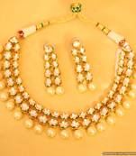 Royal Look Kundan Dubline Necklace Set