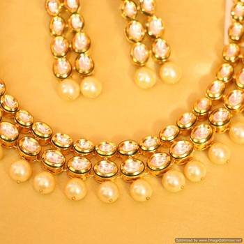 Royal Look Kundan Dubline Necklace Set 3