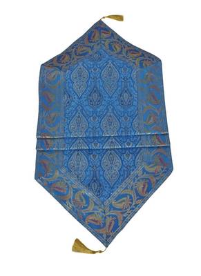 Lal Haveli Handmade Coffee Table Decor Silk Table Runner 72 x 16 inch 3