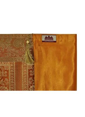 Lal Haveli Traditional Peacock Design Golden Color 72 x 16 Inch Golden Color Living Room Decorative 4