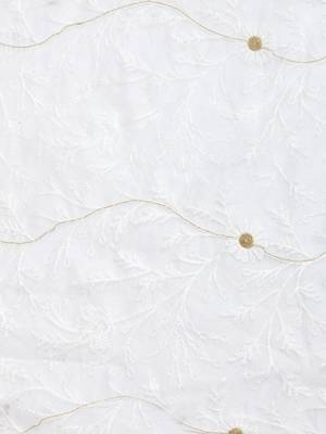 White Moonga Cotton Karachi Work Dupatta 4