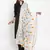 White Nazneen Phulkari Work Dupatta