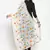 White Nazneen Phulkari Work Dupatta