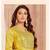 Pastel Yellow And Gold Cotton Silk Readymade Salwar Suit