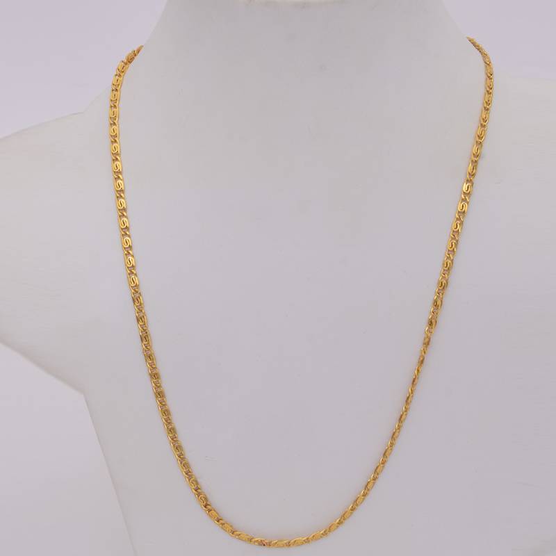Lovable Gold Colored Daily Wear Chain