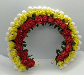 Multicolor flower hair veni 1