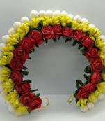 Multicolor flower hair veni