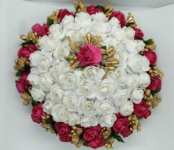 Pink & White Flower Hair Juda 1