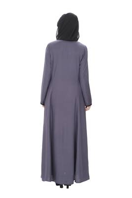 Cinderella Abaya Grey 2