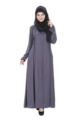 Cinderella Abaya Grey 3