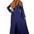Nasfir Pleated Yoke Front Open Blue