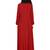 Nasfir Boho Abaya Maroon