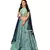 Blue Color Silk Designer Semi  Stitched Lehenga Choli