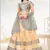 Cream Color Silk Designer Lehenga Choli
