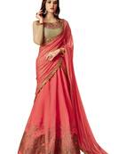 Red Color Silk Designer Lehenga Choli