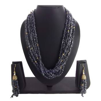 9blings Grey cubic zirconia necklaces 2