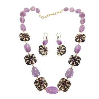 Blue cubic zirconia necklaces 1