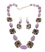 Blue cubic zirconia necklaces