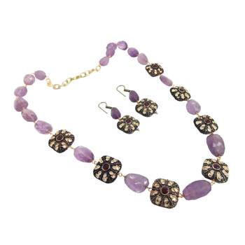 Blue cubic zirconia necklaces 3