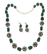 9blings Green cubic zirconia necklaces