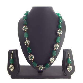 9blings Green cubic zirconia necklaces 2