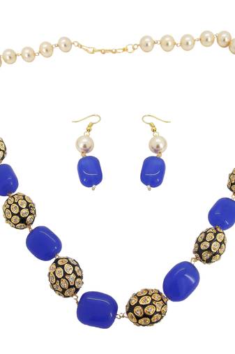 9blings Blue cubic zirconia necklaces