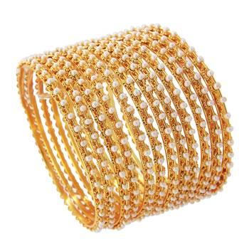 9blings Gold bangle 5