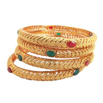 Gold bangle 3