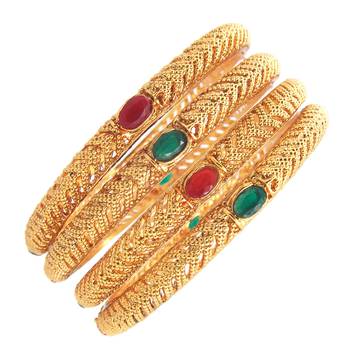 Gold bangle 4