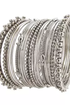 Silver bangle