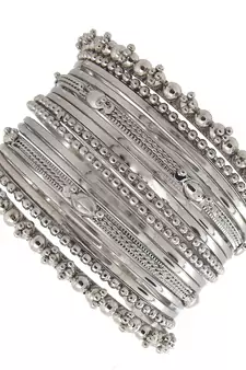 Silver bangle