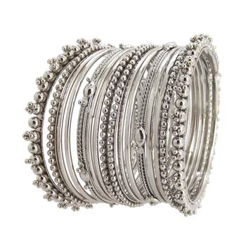  Silver bangle 3
