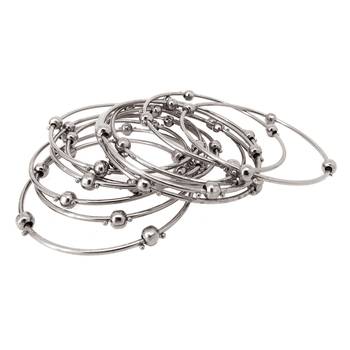 9blings Silver bangle 3