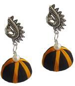 Black jhumkas