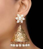 Pearl Dogri Jhumka
