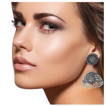 Silver earrings 3