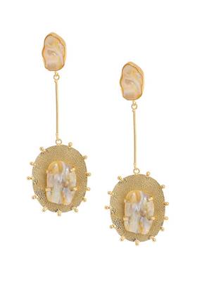 Baroque Pearl Danglers 2