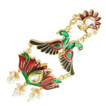 Red earrings 4