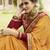 Multicolor Embroidered Faux Silk Saree With Blouse