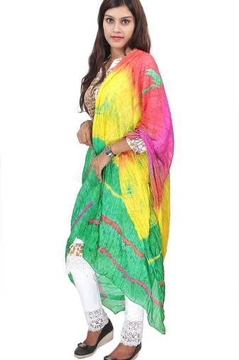 Multicolor Lahariya Dupatta