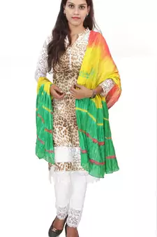 Multicolor Lahariya Dupatta