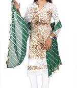 Green Lahariya Dupatta