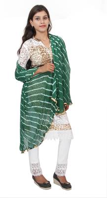 Green Lahariya Dupatta 3