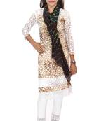 Black Multi Lahariya Dupatta